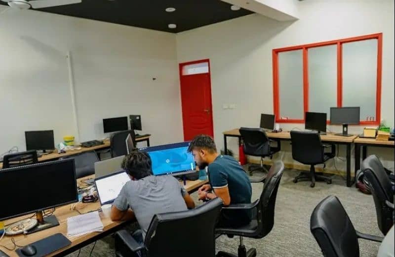 Furnished Private Offices & Shared Coworking Space in GULSHAN E IQBAL 3