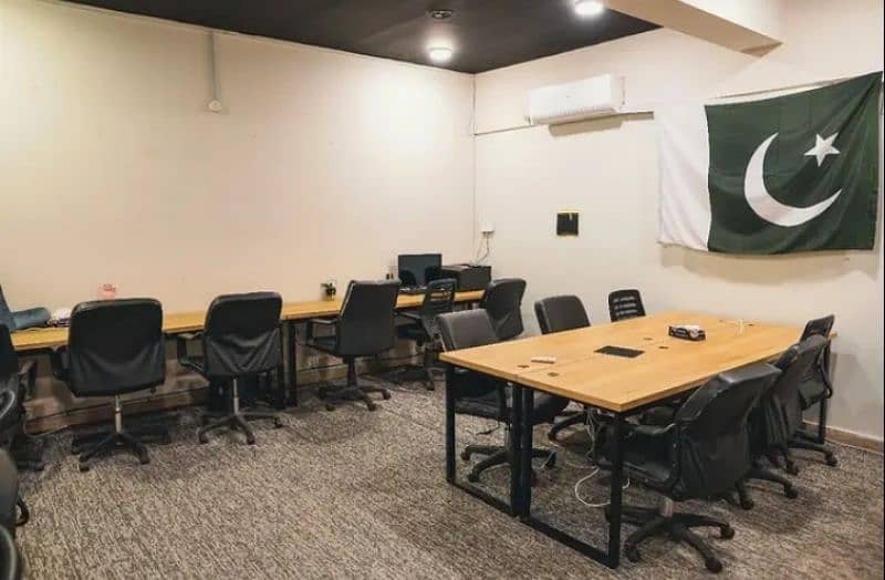 Furnished Private Offices & Shared Coworking Space in GULSHAN E IQBAL 4