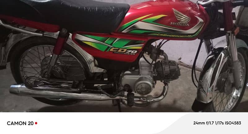 honda cd 70 new bike 2