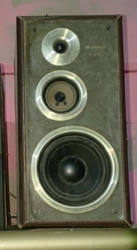 sansui Japan speaker good condition 0