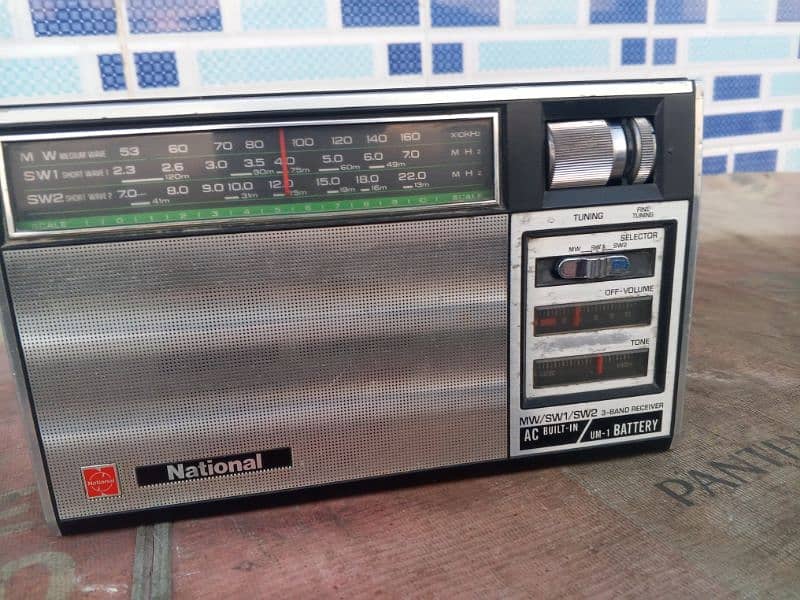 Radio National Panasonic 3 band 0