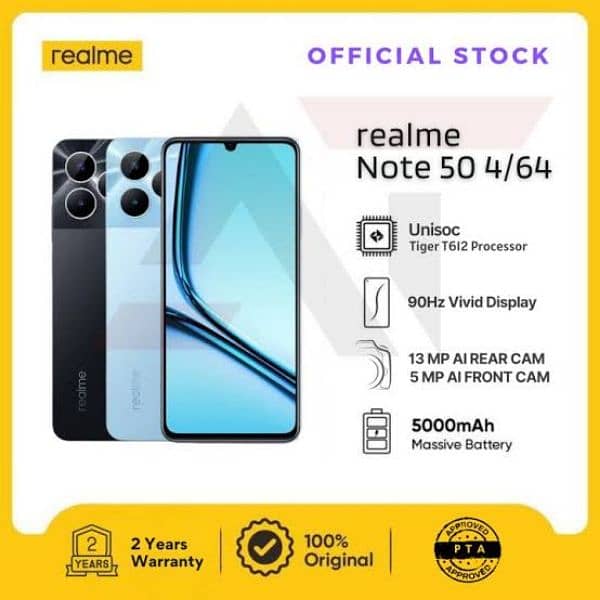 realme Note 50 0