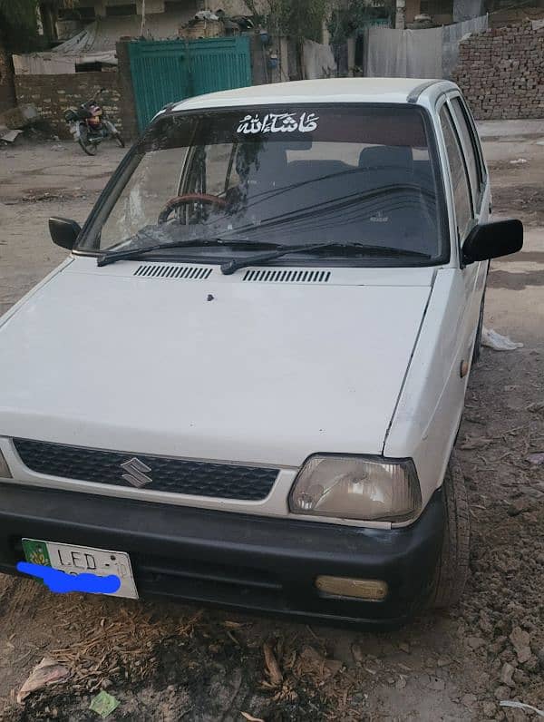 Suzuki Mehran VX 2010 with chill ac almost genuine 4