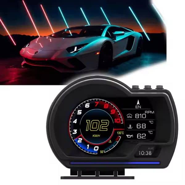 P6 OBD2 + gps HUD head up display.  or self diagnose device. 0