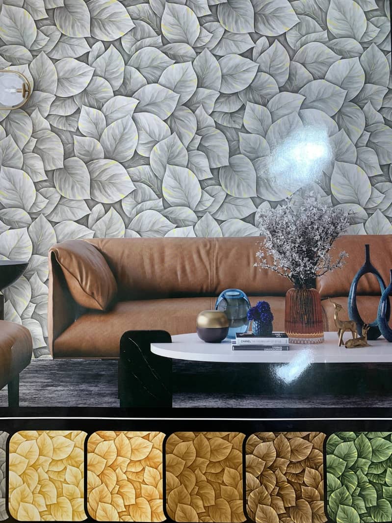 Pvc Wallpaper- 3D wallpaper- Customise wallpaper - wall flex 7