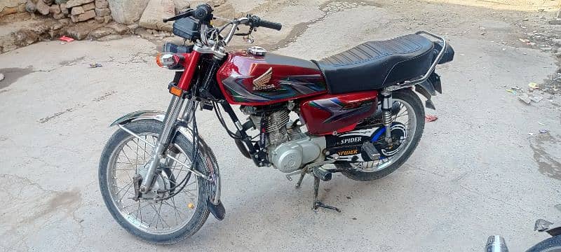 23 model Honda 125 ha 2