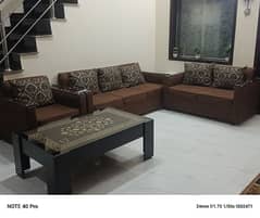 6 seater sofaset 3 2 1 with table