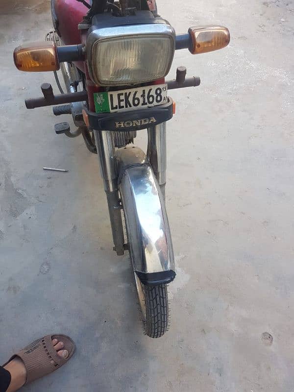 70cc honda exchange +sale orignal 13 model 2