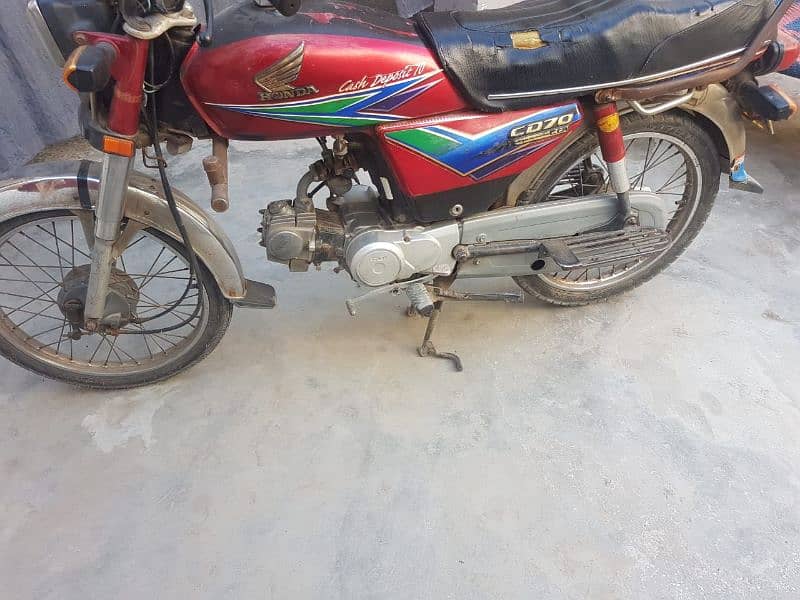 70cc honda exchange +sale orignal 13 model 4