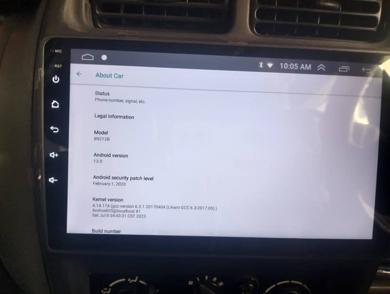 9 inch original Android led for any car 5