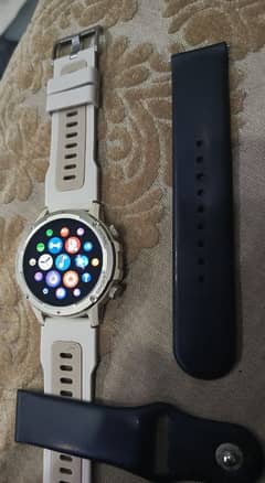 DANY THUNDER Smart Watch White Color (FREE 2 STRAPS)