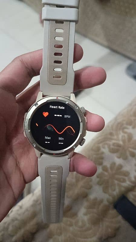 DANY THUNDER Smart Watch White Color (FREE 2 STRAPS) 3