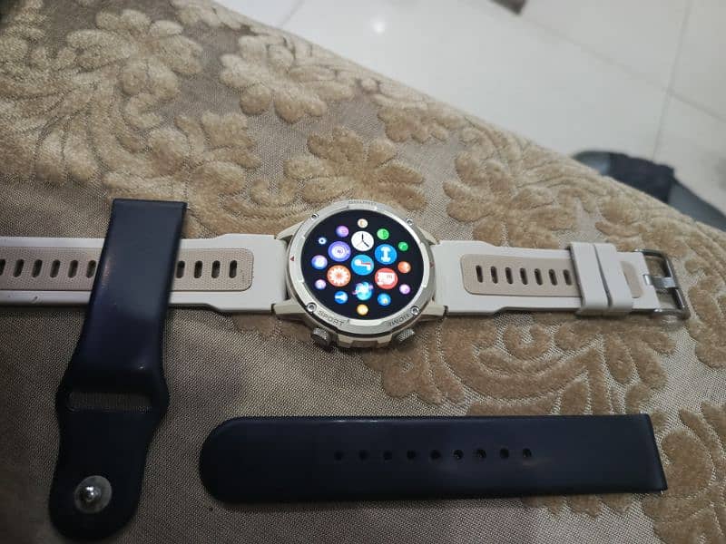 DANY THUNDER Smart Watch White Color (FREE 2 STRAPS) 5