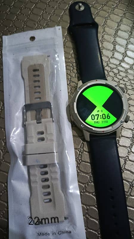 DANY THUNDER Smart Watch White Color (FREE 2 STRAPS) 9