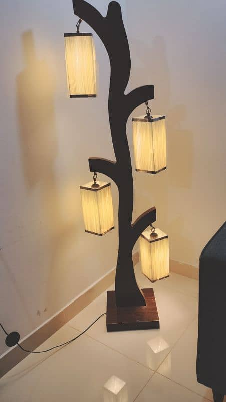 Wooden lamp 0