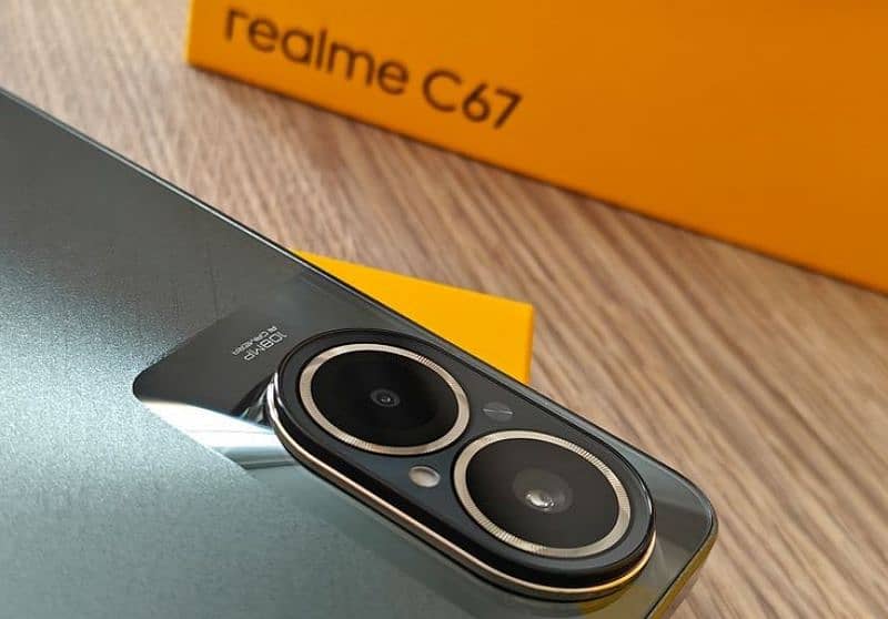 "Realme C67" Brand new condition with box and warranty card Inside. . . . 1