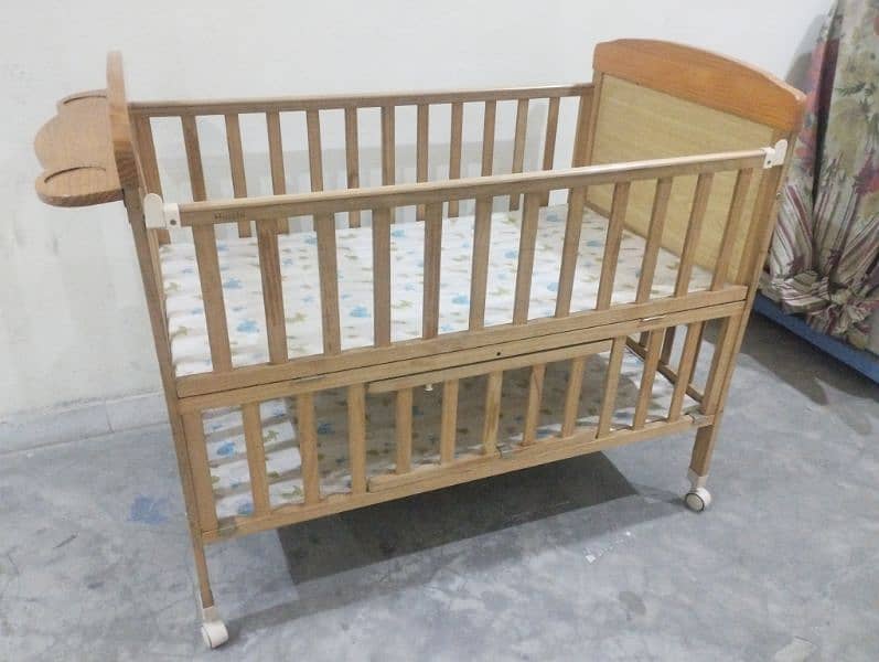 Imported Wooden Baby Cot | Big + Small 2