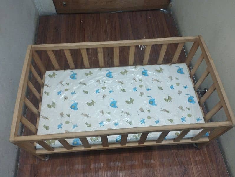 Imported Wooden Baby Cot | Big + Small 5