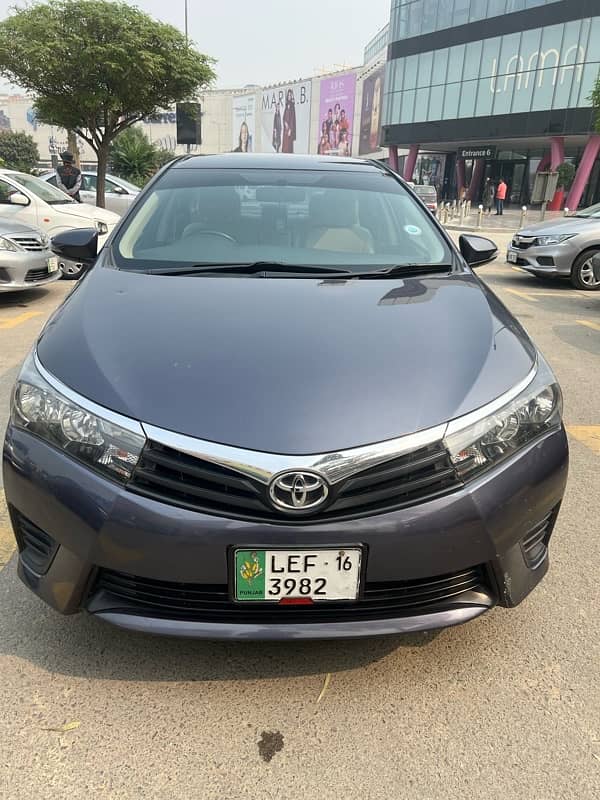 Toyota Corolla GLI 2016 Automatic 0