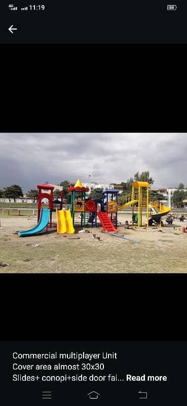 Park swing, slide, playground, Dholi, merry go round ,indoor ,outdoor 13