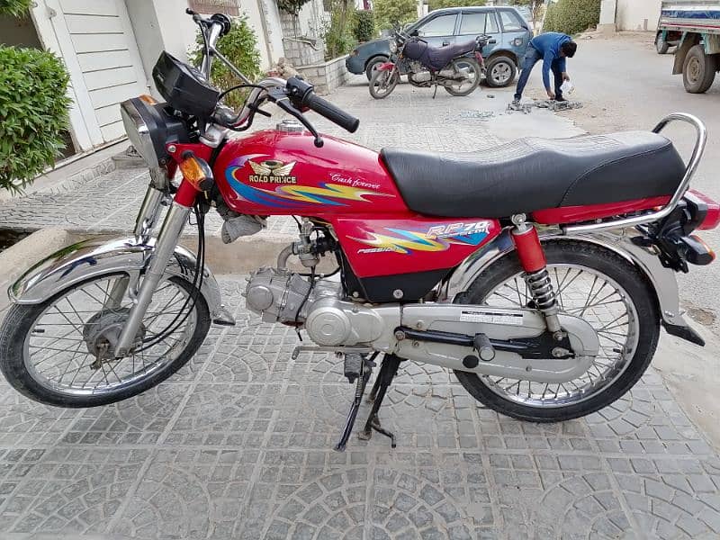 New Road Prince 70cc Red colour 1