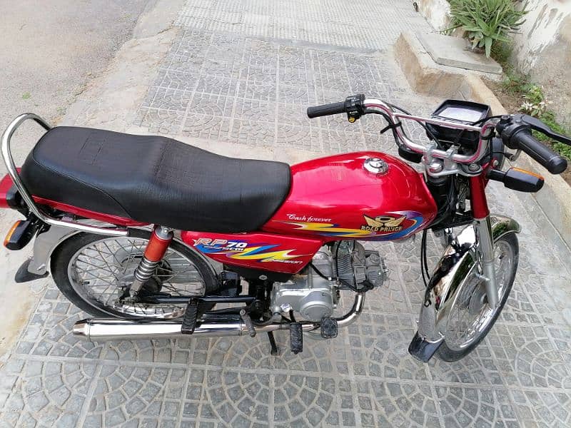 New Road Prince 70cc Red colour 3