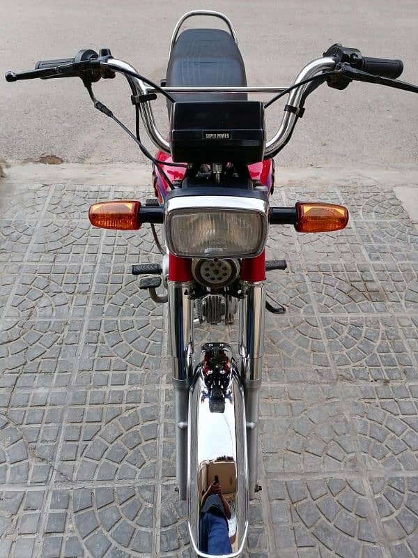 New Road Prince 70cc Red colour 10