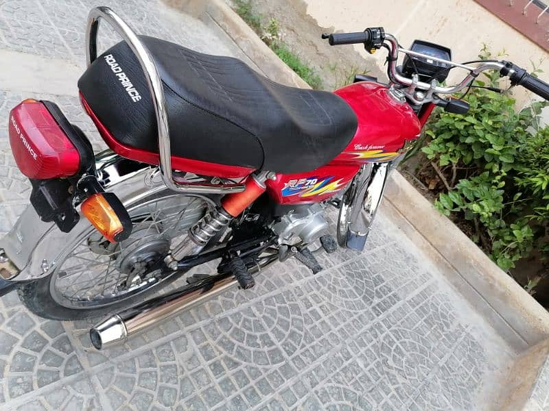 New Road Prince 70cc Red colour 11