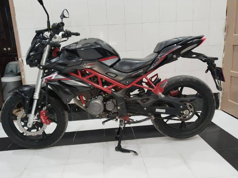 Benelli TNT 150i 2019 model Rawalpindi number exc possible 0