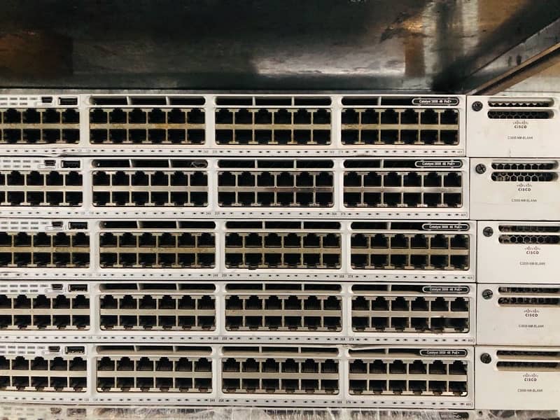 Cisco Switch 3850 48 Port PoE+ with 10G Module Available In Best Price 2