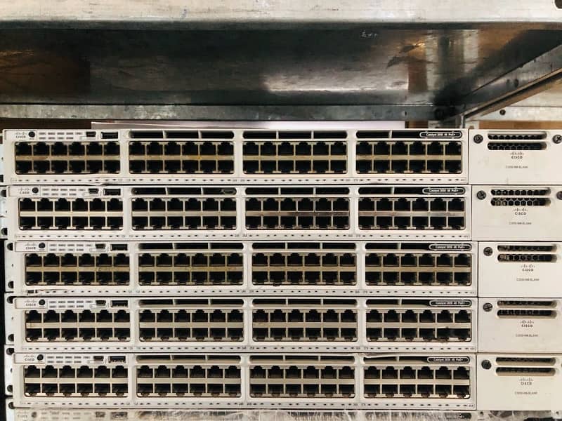 Cisco Switch 3850 48 Port PoE+ with 10G Module Available In Best Price 3
