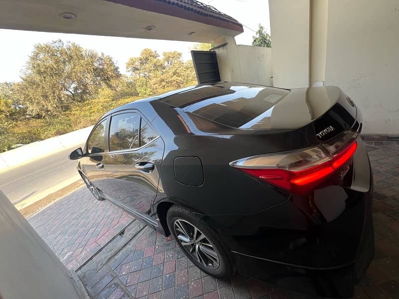 Toyota Altis Grande black interior 2022 4