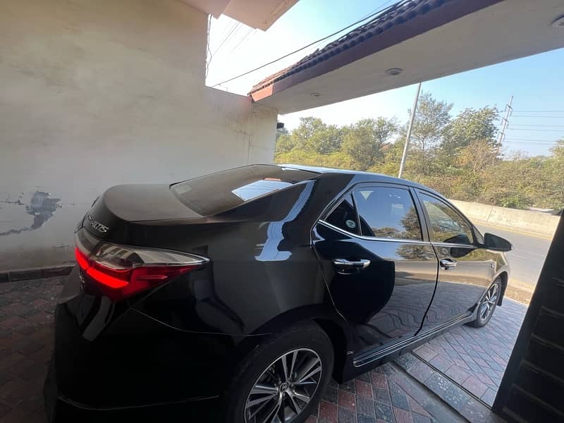 Toyota Altis Grande black interior 2022 5