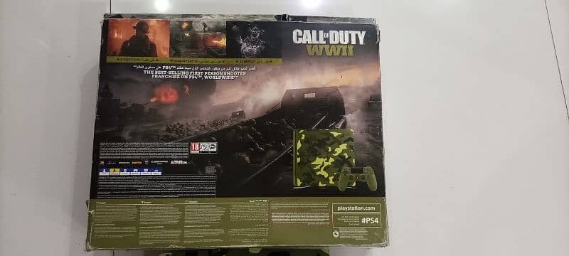 PS4 COD WWII edition with cd 5