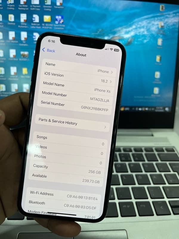 IPhone XS 256gb PTA Approved 3