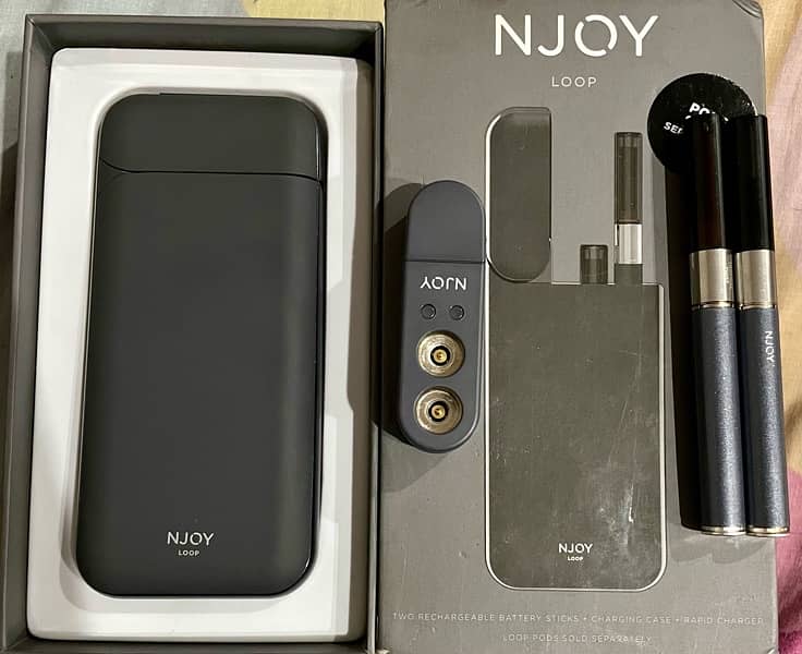 NJOY Loop vape/Pod stylish e-cigarette 0