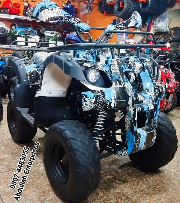 Adult size 110cc fully recondition atv quad bike for sale deliver pak. 2