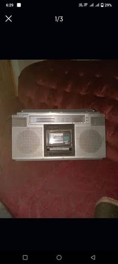 Sony tape radio