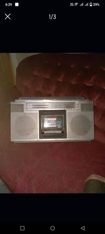 Sony tape radio 0