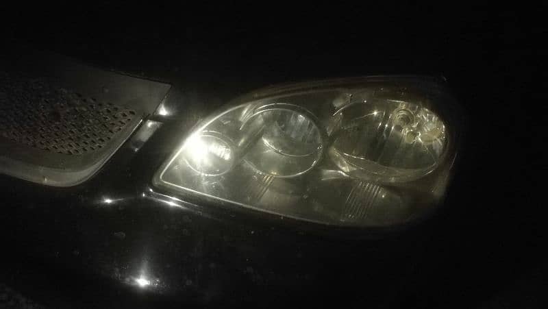 Chevrolet optra front bumper headlights 2