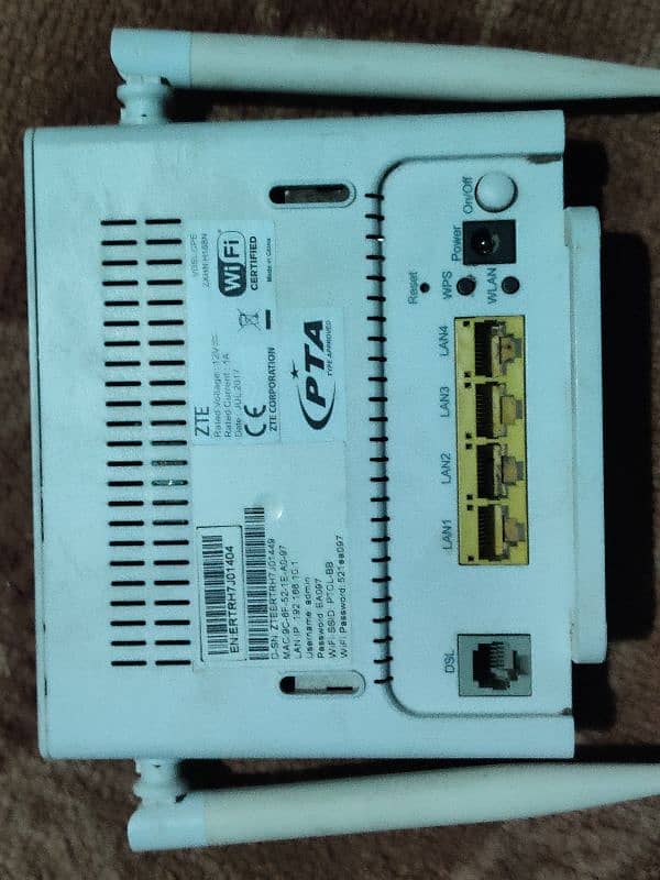 PTCL Router For sale 1