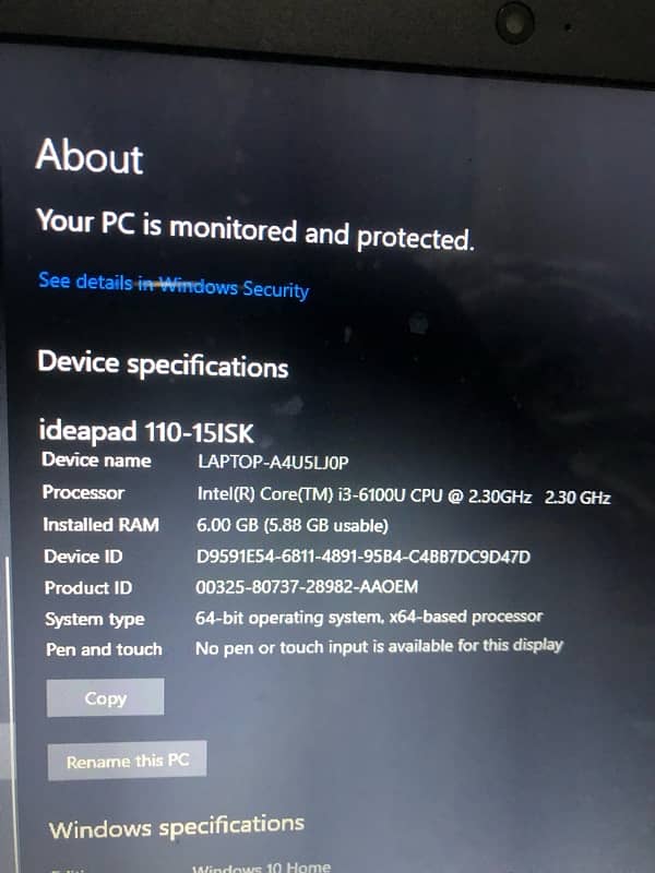 i3 6th gen 1 tb ideapad 1