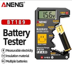 BT189 Button Cell car Battery Tester 9V N D C AA AAA Universal Hou