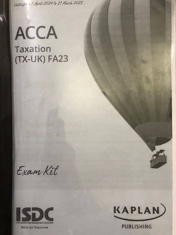 ACCA F6 TX-UK 2024-2025 Kaplan Kit 0