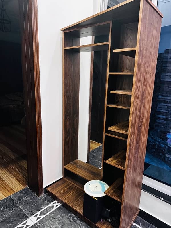 mirror with shelves 1