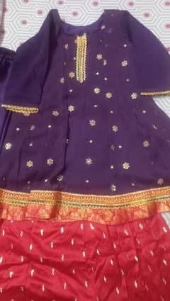 beautiful colour sharara