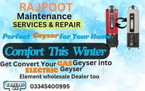 Geyser Upgrade | Convert Gas Geyser to Electric | Geyser Leak Repair