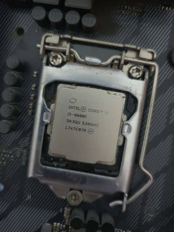 Asus Z370-H Gaming with i5 8600k both with box 8