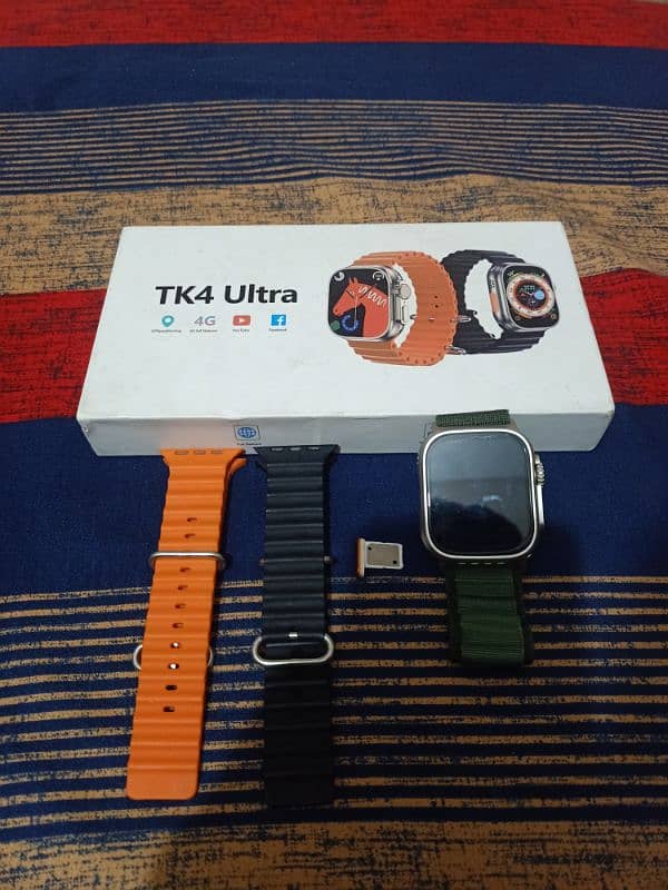 TK4 Ultra 5g smart watch 4gb Ram 64gb storage 0