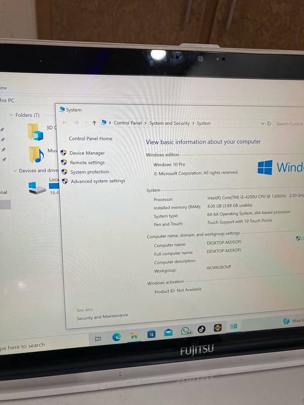 laptop core i5 4th generation fujitsu laptop 10